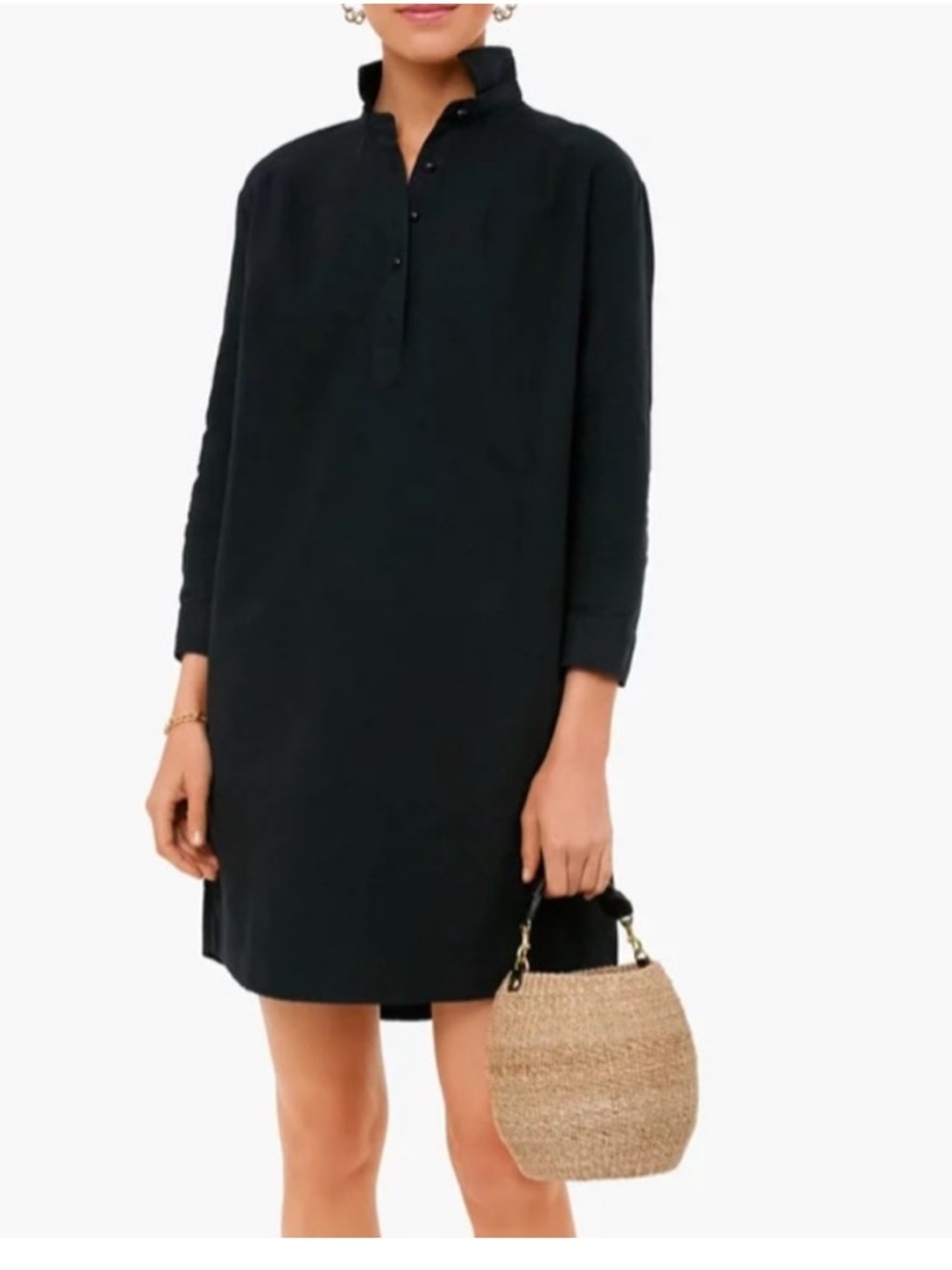 NWt Tuckernuck size L Polly dress in black